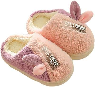 Pantoufles d'hiver pour bébés filles chaudes douces et confortables pantoufles d'intérieur en forme de lapin. DIAYTAR COTE D'IVOIRE  - La boutique en ligne discount incontournable pour tous vos besoins. Explorez notre vaste catalogue de produits, comprenant des articles pour la maison, l'électroménager, l'informatique et la mode, tous à des prix défiant toute concurrence.
