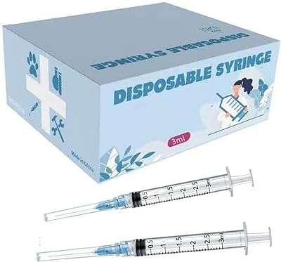 50pcs 3ml cube seringues en plastique avec 23g d'injection d'échantillons de laboratoire pour scientifique. Économisez tout en vous faisant plaisir grâce à DIAYTAR COTE D'IVOIRE, votre boutique en ligne généraliste. Notre large gamme de produits, allant de la décoration de maison aux gadgets dernier cri, en passant par la mode et l'électroménager, vous permettra de trouver ce que vous désirez à prix réduits.