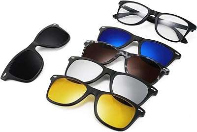 Lunettes de soleil à clips magnétiques tac tr90 monture carrée ensemble. Découvrez DIAYTAR COTE D'IVOIRE, votre boutique en ligne discount préférée pour des achats malins. Trouvez tout ce dont vous avez besoin, de la maison à l'électroménager, de l'informatique à la mode, et profitez de prix imbattables sur notre gamme de produits variée et de qualité.