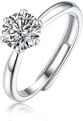 1.0 ct moissanite diamant bague de fiançailles femme vvs1 ronde. Get more bang for your buck at DIAYTAR COTE D'IVOIRE, the leading online store for discounted products. With a diverse range of items, including household essentials, electronics, fashionable clothing, and trendy gadgets, our store guarantees remarkable savings without compromising on quality or style. Shop smart and save big with us today.