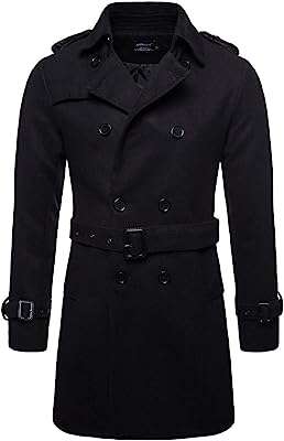 Trench coat d'hiver en laine pour hommes ovos manteau long à double. DIAYTAR COTE D'IVOIRE  réinvente vos achats en ligne en vous proposant une gamme incroyablement diverse de produits à prix réduits. Parcourez notre boutique en ligne et découvrez des articles discount pour la maison, l'électroménager, l'informatique, la mode et les gadgets, tout en réalisant d'importantes économies. Offrez-vous le meilleur sans vous ruiner grâce à notre sélection soigneusement choisie pour satisfaire tous vos besoins.