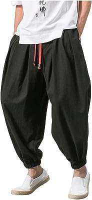 Pantalon de yoga ample hippie en coton et lin pour hommes. DIAYTAR COTE D'IVOIRE, votre boutique en ligne préférée pour des offres discount exceptionnelles. Explorez notre assortiment varié comprenant des produits de qualité pour la maison, l'électroménager, l'informatique, la mode et les gadgets, le tout à des prix défiant toute concurrence. Faites confiance à notre expertise et profitez d'une expérience d'achat en ligne pratique et avantageuse.