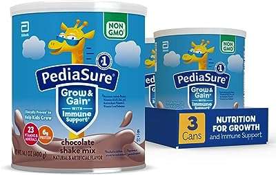 Pediasure grow and gain en poudre pour shake sans ogm et gluten. Parfaitement adapté aux chasseurs de bonnes affaires, DIAYTAR COTE D'IVOIRE  vous offre une expérience de shopping en ligne unique. Notre sélection abondante de produits discount, incluant des articles essentiels pour la maison, l'électroménager, l'informatique, la mode et les gadgets, garantit que vous trouverez ce que vous cherchez sans vous ruiner.