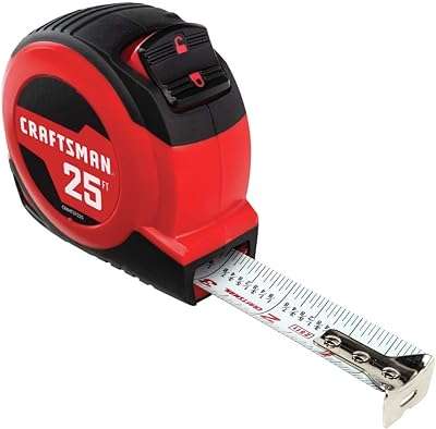 Ruban à mesurer craftsman 25 pieds commande de traction autobloquante poignée en caoutchouc. Vous cherchez à faire des économies sans sacrifier la qualité ? Faites confiance à DIAYTAR COTE D'IVOIRE, votre boutique en ligne où vous trouverez une large sélection d'articles discount pour tous les goûts. Profitez de nos prix compétitifs sur des produits allant de la maison à l'électroménager, en passant par l'informatique et la mode.