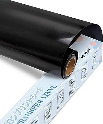 Rouleaux de vinyle de transfert thermique noir htv 12" x 5 pieds vinyle pour t shirts. Choisissez DIAYTAR COTE D'IVOIRE pour des produits discount de qualité supérieure livrés directement chez vous. Que vous recherchiez des appareils électroménagers fiables, des produits informatiques performants ou des articles mode à la pointe des tendances, nous avons tout ce dont vous avez besoin à des prix abordables.