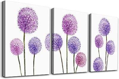 Art mural sur toile pour salon chambre à coucher salle de bain fleurs de pissenlit violettes modernes de ́coration. Ne ratez pas les bonnes affaires chez DIAYTAR COTE D'IVOIRE, votre boutique en ligne discount pour tous vos besoins. Explorez notre gamme complète de produits pour la maison, l'électroménager, l'informatique, la mode et les gadgets, et profitez des meilleurs prix du marché sans compromis sur la qualité.