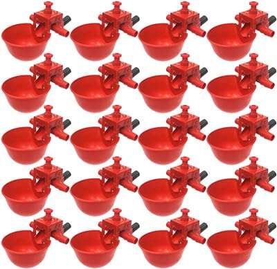 20 pièces alibis tasses d'eau de poulet mangeoire automatique abreuvoir pour volaille. Devenez le roi des gadgets sans vous ruiner sur DIAYTAR COTE D'IVOIRE . Avec notre collection de produits originaux et abordables, vous aurez toujours le cadeau parfait à portée de main. Parcourez notre boutique en ligne pour découvrir des gadgets étonnants qui feront plaisir à coup sûr.