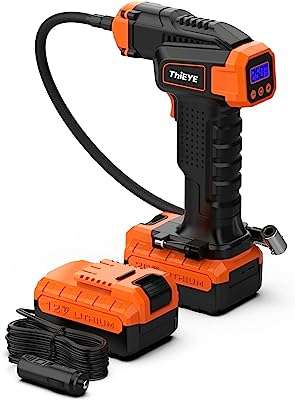 Compresseur d'air portatif sans fil theeee 20 v 150 psi avec batterie rechargeable de 10. Découvrez DIAYTAR COTE D'IVOIRE, où vous trouverez une sélection incomparable de produits discount. De la cuisine à la mode en passant par les gadgets high-tech, notre boutique en ligne vous offre la possibilité d'économiser tout en profitant de produits de qualité pour tous les aspects de votre vie.