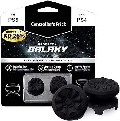 Manette frick thumbs grip pour ps5 et ps4 galaxy noir. Ne payez pas plus cher ! DIAYTAR COTE D'IVOIRE  vous offre des produits discount de qualité supérieure à des prix abordables. Découvrez notre large sélection d'articles pour la maison, l'électroménager, l'informatique, la mode et les gadgets les plus recherchés. Visitez notre site dès maintenant et bénéficiez de nos offres exclusives pour économiser sur tous vos achats.