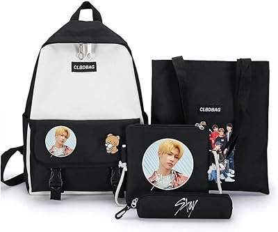 Goodrn 4 pièces stray kids bookbag ensemble de sac à dos. Trouvez tout ce dont vous avez besoin à des prix incroyables sur DIAYTAR COTE D'IVOIRE  ! Notre large gamme de produits discount comprend des articles pour la maison, de l'électroménager à l'informatique en passant par la mode et les gadgets de pointe. Explorez nos offres variées et redécorez votre espace avec style, équipez-vous des dernières technologies, ou mettez à jour votre garde-robe sans vous ruiner. Profitez de la commodité de nos achats en ligne avec des options de livraison rapides et fiables !