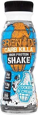 Shake protéiné carb killa grenade avec biscuits et crème 330 ml. Achetez intelligemment chez DIAYTAR COTE D'IVOIRE  et profitez de notre vaste sélection de produits discount. De la décoration pour votre maison aux ustensiles de cuisine en passant par les appareils électroménagers, notre boutique en ligne généraliste vous offre la possibilité de faire des économies tout en vous procurant des produits de qualité.