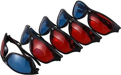 5 ensembles de lunettes 3d pour tv cyan rouge bleu film. DIAYTAR COTE D'IVOIRE  est votre guichet unique pour des produits discount de premier ordre. Parcourez notre catalogue en ligne et découvrez notre sélection soigneusement choisie d'articles pour la maison, l'électroménager, l'informatique et la mode, tous disponibles à des prix abordables. Vous ne trouverez pas de meilleurs deals ailleurs !