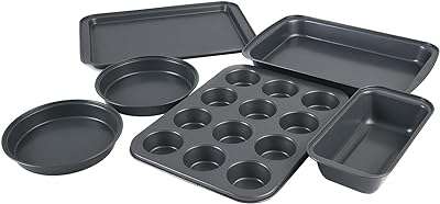 Ensemble de 6 ustensiles de cuisson antiadhésifs blackstone moules à gâteau pièces. Chez DIAYTAR COTE D'IVOIRE, nous croyons que le shopping discount ne devrait pas signifier sacrifier la qualité. Parcourez notre boutique en ligne pour trouver des prix imbattables sur une large sélection de produits, allant de l'électroménager à la mode. Achetez malin avec DIAYTAR COTE D'IVOIRE  !