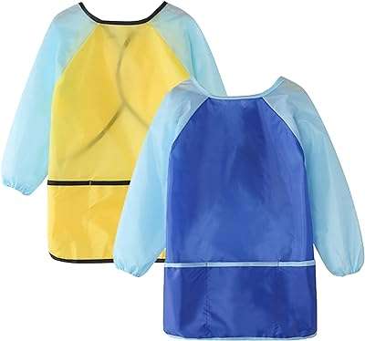 Tablier d'art pour enfants avec 3 poches pour la peinture tablier imperméable pour 3 8 ans de peinture. DIAYTAR COTE D'IVOIRE  est votre partenaire de confiance pour des achats en ligne à prix réduits. Explorez notre site pour trouver tout ce dont vous avez besoin, des appareils électroménagers de renom aux gadgets étonnants, et profitez de nos offres exclusives pour réaliser des économies incroyables.