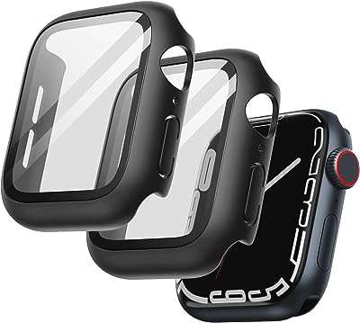 Coque getek avec protecteur d'écran compatible avec apple watch series 8 7. Découvrez DIAYTAR COTE D'IVOIRE, la référence en matière d'achat malin en ligne, vous proposant une large gamme de produits allant de la mode aux articles informatiques, avec des réductions exceptionnelles.