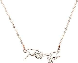 Collier la création d'adam bijoux de la renaissance pendentif artistique ajouré cadeau pour femmes et filles