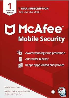 Mcafee mobile security 2022 pour android ou ios | 1 appareil. Parcourez notre magasin en ligne DIAYTAR COTE D'IVOIRE  et profitez de nos offres incroyables sur une large gamme de produits. Trouvez tout ce dont vous avez besoin, de l'électroménager à l'informatique, et restez à la mode sans vous ruiner grâce à nos articles à prix réduits.
