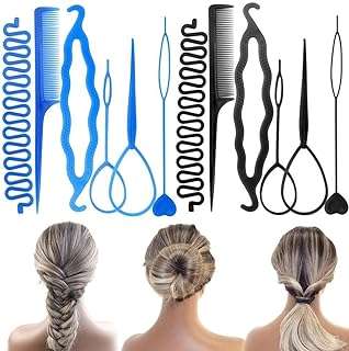 Goodrn 2 bundles ponytail hair styler diy outils de coiffure ensemble. DIAYTAR COTE D'IVOIRE, votre solution intelligente pour des achats malins. Découvrez notre boutique en ligne et bénéficiez de prix discount sur une large sélection de produits pour la maison, l'électroménager, l'informatique et la mode. Ne manquez pas l'opportunité de faire des économies avec DIAYTAR COTE D'IVOIRE !