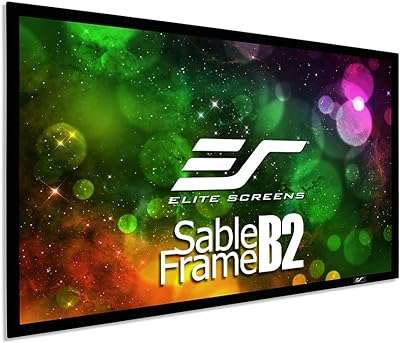Elite screens sb150wh2 kit de projecteur de cinéma maison à cadre fixe. DIAYTAR COTE D'IVOIRE  vous propose une expérience de shopping en ligne à petit budget sans compromettre la qualité. Découvrez notre sélection diversifiée de produits discount, allant de l'informatique aux gadgets branchés, en passant par les articles pour la maison et bien plus encore. Faites des économies intelligentes et restez dans la tendance avec DIAYTAR COTE D'IVOIRE .