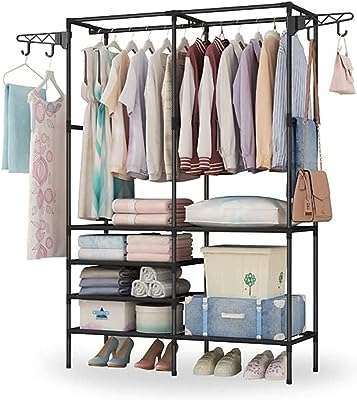 Portant à vêtements double rangée portants réglables en fil métallique avec tringles de suspension. Faites des économies sur tous vos achats chez DIAYTAR COTE D'IVOIRE . Notre boutique en ligne vous propose un large choix de produits discount, allant des indispensables pour la maison aux articles high-tech et aux accessoires de mode. Ne manquez pas nos offres exceptionnelles pour acheter intelligemment et à petits prix !