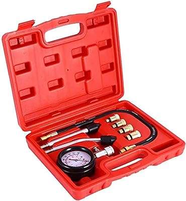 Kit de test de compression de cylindre de moteur à essence professionnel outil de mesure. DIAYTAR COTE D'IVOIRE  est votre guichet unique pour des produits discount de haute qualité. Parcourez notre large sélection d'articles, allant des appareils électroménagers essentiels aux produits informatiques, en passant par les accessoires mode et les gadgets dernier cri, tout en profitant de prix imbattables.