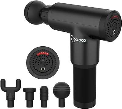Pistolet de massage masseur professionnel des tissus profonds pour soulager les tensions musculaires avec 4. DIAYTAR COTE D'IVOIRE, votre boutique en ligne discount pour toutes vos nécessités. Faites des économies sur vos achats de meubles de maison, d'équipements électroniques, de gadgets et bien plus encore. Profitez de nos prix attractifs sans jamais compromettre la qualité.