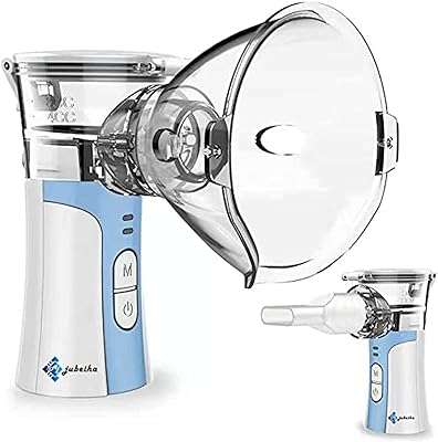 Nébuliseur à vapeur automatique mini inhalateur portable avec câble d'alimentation usb et batterie. DIAYTAR COTE D'IVOIRE, votre référence en ligne pour tous vos besoins en produits discount. Parcourez notre catalogue diversifié comprenant des articles pour la maison, l'électroménager, l'informatique, la mode et les gadgets, afin de dénicher les meilleures affaires du moment. Optez pour des économies substantielles sans compromettre la qualité et bénéficiez d'une expérience de shopping en ligne des plus avantageuses.