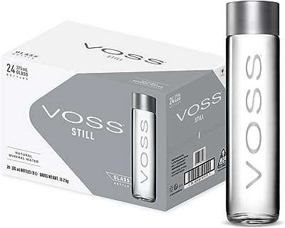 Bouteille d'eau plate voss 375 ml (paquet de 24)