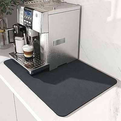 Tapis à café en caoutchouc 40x60cm avec support de sèche vaisselle ventouse pour comptoir. Découvrez DIAYTAR COTE D'IVOIRE, la boutique en ligne ultime pour des achats malins. Parcourez notre catalogue où vous trouverez une grande variété de produits discount pour la maison, l'électroménager, l'informatique ainsi que les dernières tendances mode et les gadgets les plus en vogue.
