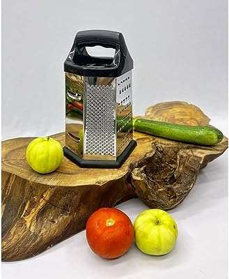 Râpe à fromage et légumes pour préparer les meilleurs types de salades avec 6. DIAYTAR COTE D'IVOIRE  - la référence en matière de shopping en ligne à prix réduit. Trouvez tout ce dont vous avez besoin pour votre maison, de l'électroménager pratique aux articles de mode tendance, en passant par les dernières innovations technologiques. Faites des économies sans compromettre la qualité avec notre selection de produits discount de confiance.