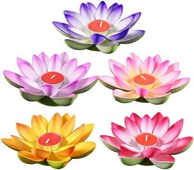 The white shop 5 pièces fausse fleur de lotus bougie flottante. À la recherche de bons plans pour équiper votre maison à moindre coût ? DIAYTAR COTE D'IVOIRE  est là pour vous ! Découvrez notre sélection de produits discount pour la maison, de l'électroménager à la décoration, et profitez de prix imbattables tout au long de l'année.