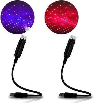 2 pièces romantique toit de voiture usb réglable intérieur led veilleuse. Ne payez pas plus cher pour vos achats ! DIAYTAR COTE D'IVOIRE  propose une sélection de produits discount pour tous les budgets, allant de la maison à l'électroménager en passant par l'informatique, la mode et les gadgets. Faites des économies sans compromis sur la qualité !