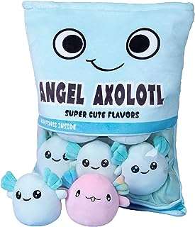 Eamon amovible axolotl peluche mignon poupée doux câlin oreiller cadeau créatif pour enfants. DIAYTAR COTE D'IVOIRE  : votre boutique en ligne discount préférée ! Faites des économies sur des articles essentiels pour votre vie quotidienne, de l'électroménager à l'informatique en passant par la mode et les gadgets. Ne cherchez plus, les meilleurs prix sont chez nous !