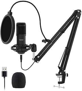 Microphone de diffusion par ordinateur usb sudotak professional 192khz 24bit à condensateur cardioïde studio avec carte. Bienvenue chez DIAYTAR COTE D'IVOIRE, votre guichet unique pour des achats discount en ligne. Parcourez notre catalogue étendu et trouvez des articles variés, allant de l'électroménager pratique à la dernière mode, le tout à des prix imbattables. Profitez de la qualité sans compromis tout en maximisant vos économies chez nous.