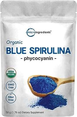 Poudre de spiruline bleue biologique (extrait de phycocyanine) sans parfum de poisson protéine. DIAYTAR COTE D'IVOIRE  : la boutique en ligne incontournable pour des achats discount dans tous les domaines. Parcourez notre sélection variée allant des produits pour la maison à la technologie dernier cri en passant par la mode tendance. Obtenez des produits de qualité à des prix compétitifs, tout en profitant d'une expérience de shopping en ligne optimale avec DIAYTAR COTE D'IVOIRE  !