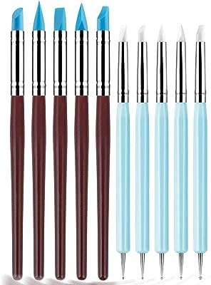Outil de sculpture en argile de silicone outil de pointage syoss 10 pièces pour l'artisanat les roches. DIAYTAR COTE D'IVOIRE, votre partenaire en ligne pour des produits discount de qualité à des prix imbattables ! Trouvez tout ce dont vous avez besoin, des articles pour la maison aux appareils électroménagers, en passant par les accessoires informatiques et les produits tendance de la mode. Faites des bonnes affaires dès maintenant en visitant notre boutique en ligne.