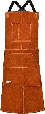 Tablier de soudage en cuir leaseek d'atelier d'outils robuste avec 6. DIAYTAR COTE D'IVOIRE, votre boutique en ligne discount pour toutes vos nécessités. Faites des économies sur vos achats de meubles de maison, d'équipements électroniques, de gadgets et bien plus encore. Profitez de nos prix attractifs sans jamais compromettre la qualité.