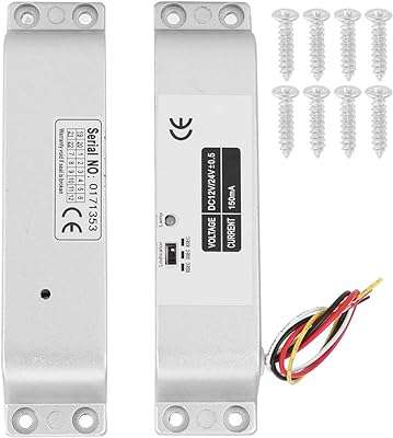 Serrure à vis retard 0 3 6 s serrure électromagnétique 4 fils électronique pour système de contrôle. Préparez-vous à des économies massives avec DIAYTAR COTE D'IVOIRE . Nous offrons une sélection variée de produits discount, allant des articles ménagers aux gadgets en passant par l'électronique et la mode. Achetez intelligemment et profitez de prix avantageux sur tous vos achats chez nous.