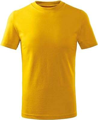 T shirt basique col rond garçon 170 g m2 pur coton. Ne cherchez plus, DIAYTAR COTE D'IVOIRE  est le site discount ultime pour toutes vos envies shopping. Laissez-vous surprendre par notre gamme variée, allant des produits pour la maison aux accessoires high-tech indispensables à la vie moderne, et bénéficiez des prix les plus bas du marché. Explorez notre boutique en ligne dès aujourd'hui et faites de bonnes affaires en un clic !