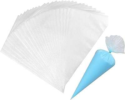 Sacs de décoration jetables pour crème et pâtisserie pour la cuisson de gâteaux. Économisez sur tous vos achats avec DIAYTAR COTE D'IVOIRE, la boutique en ligne où vous trouverez des produits discount de qualité supérieure. Explorez notre large gamme de produits, allant de la maison à l'électroménager, de l'informatique à la mode et aux gadgets, et faites des affaires incroyables. Profitez de nos offres promotionnelles exclusives et commandez dès maintenant pour une expérience d'achat en ligne à prix réduit.