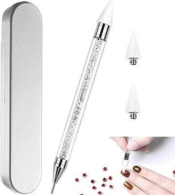 Outil de pointage d'ongles en strass stylo à cire diamant sakdi avec poignée. Faites un bond dans le monde des bonnes affaires avec DIAYTAR COTE D'IVOIRE  ! Découvrez notre boutique en ligne généraliste où vous trouverez tout ce dont vous avez besoin, de la maison à l'électroménager, de l'informatique à la mode, et même les derniers gadgets. Ne sacrifiez pas votre budget pour vous faire plaisir, optez pour nos produits discount de qualité.
