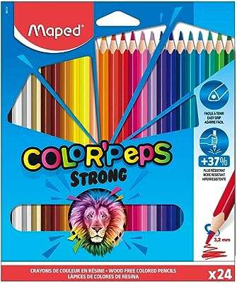 Crayons maped strong color peps 24 crayons confortables et extra résistants. Ne dépensez pas plus que nécessaire, et optez pour DIAYTAR COTE D'IVOIRE  ! Notre boutique en ligne spécialisée dans les produits discount propose une large gamme d'articles pour la maison, l'électroménager, l'informatique, la mode et les gadgets, tous offerts à des prix défiant toute concurrence. Profitez de cette opportunité pour économiser tout en vous offrant ce dont vous avez besoin.
