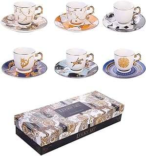 Ensemble de tasses à thé hemedi 6 pièces tasse expresso café turque service en porcelaine. Faites des économies sur tous les fronts avec DIAYTAR COTE D'IVOIRE . Parcourez notre boutique en ligne et trouvez tout ce dont vous avez besoin, des appareils électroménagers dernier cri aux vêtements à la mode, en passant par les gadgets high-tech, le tout à des prix imbattables.