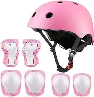 Ensemble casque de vélo et genouillères pour enfants casque. DIAYTAR COTE D'IVOIRE  - votre destination en ligne pour des achats discount sans compromis sur la qualité. Parcourez notre assortiment diversifié de produits, allant des équipements informatiques conviviaux aux articles de mode tendance en passant par les indispensables de la maison, et faites des économies sur tous vos besoins.