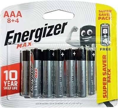 Piles alcalines energizer aaa max e92 bp12 is_best_seller. Ne payez plus le prix fort pour vos appareils électroménagers ! DIAYTAR COTE D'IVOIRE  vous propose une vaste gamme d'électroménager discount, des marques les plus reconnues aux appareils les plus innovants. Économisez tout en profitant de la meilleure qualité avec DIAYTAR COTE D'IVOIRE .