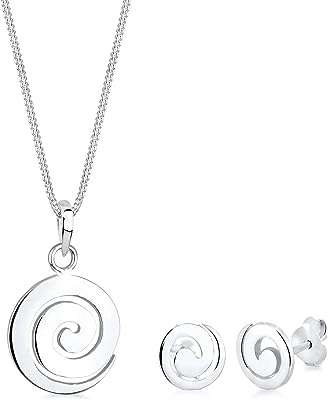 Parure de bijoux en spirale pour femme en argent sterling 925. Besoin de faire des économies sans sacrifier la qualité ? Ne cherchez pas plus loin que DIAYTAR COTE D'IVOIRE . Notre boutique en ligne généraliste propose des produits discount de premier choix pour la maison, l'électroménager, l'informatique et la mode. Offrez-vous le meilleur au meilleur prix avec DIAYTAR COTE D'IVOIRE .