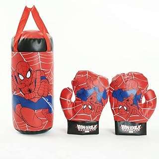 Ensemble de gants de sac de sable spiderman jouets pour enfants boxe sports. DIAYTAR COTE D'IVOIRE  - votre guichet unique en ligne pour des produits discount irrésistibles. Parcourez notre large éventail de gadgets innovants, d'équipements ménagers pratiques et de vêtements tendance à prix cassés. Ne manquez pas cette opportunité de faire de bonnes affaires et de réaliser des économies considérables.