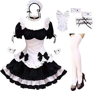 Gragtsen anime women maid lolita costume d'halloween ensemble haut et jupe. DIAYTAR COTE D'IVOIRE  est votre destination en ligne pour des produits discount de qualité supérieure. Explorez notre vaste catalogue comprenant des articles pour la maison, de l'électroménager dernier cri, des gadgets high-tech et des vêtements tendance à des prix défiant toute concurrence.