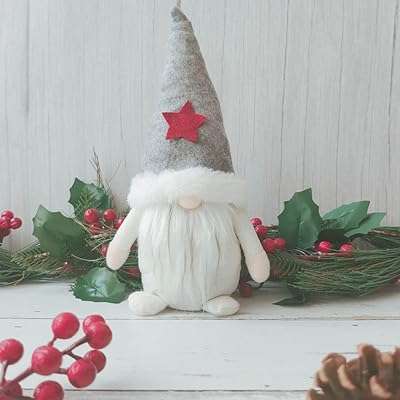 Gnome de noël par sihia life | figurines sans visage poupées noël ornements pour étagère. Faites des économies sur tous vos achats chez DIAYTAR COTE D'IVOIRE . Notre boutique en ligne vous propose un large choix de produits discount, allant des indispensables pour la maison aux articles high-tech et aux accessoires de mode. Ne manquez pas nos offres exceptionnelles pour acheter intelligemment et à petits prix !