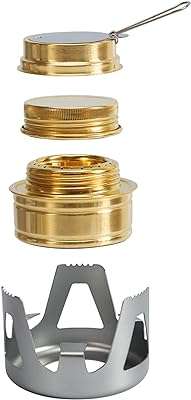Mini réchaud à alcool dzrzvd en cuivre léger avec support en aluminium pour camping et randonnée. Ne cherchez plus ailleurs, DIAYTAR COTE D'IVOIRE  offre une large gamme de produits discount en ligne. Faites des affaires exceptionnelles dans tous les domaines, qu'il s'agisse de l'informatique, de la maison ou de la mode. Avec notre sélection variée et notre engagement envers les prix bas, vous êtes sûr de trouver ce que vous recherchez.